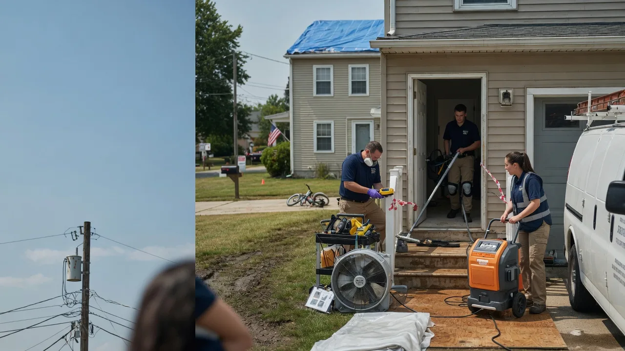 Water Damage Repair in Rutland, IL near me